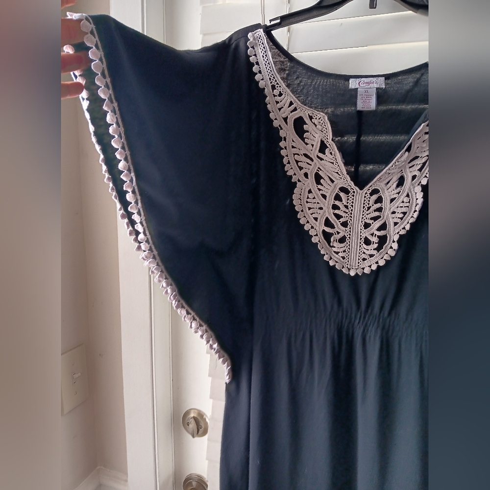 🧡Candie's Black Cover-Up - Picture 3 of 4